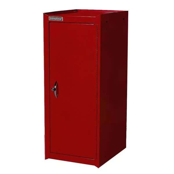 Side Cabinet w/ Shelf - Red