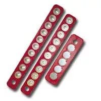 3/8 In Metric Mag-Clip Socket Strip - Gray