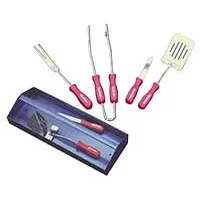Grilling Tool Set - 4-Pc w/ Tray Grilling Tool Set - 4-Pc w/ Tray