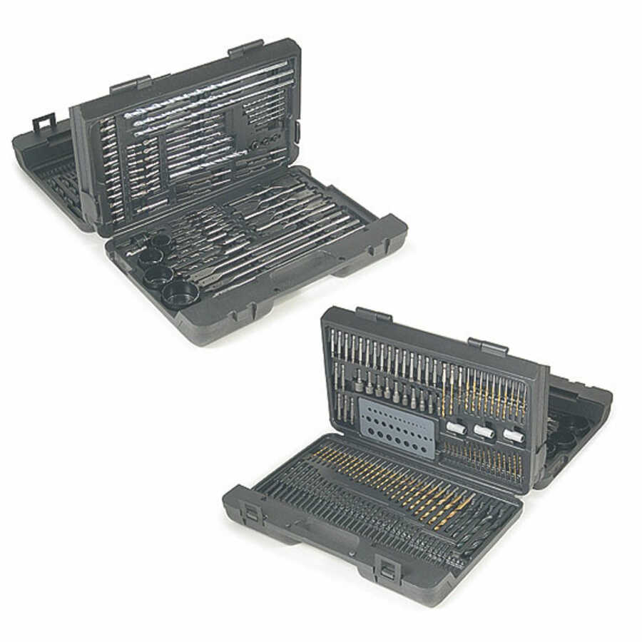 Titan 16204 Master Drill Bit and Power Bit Set - 204-Pc