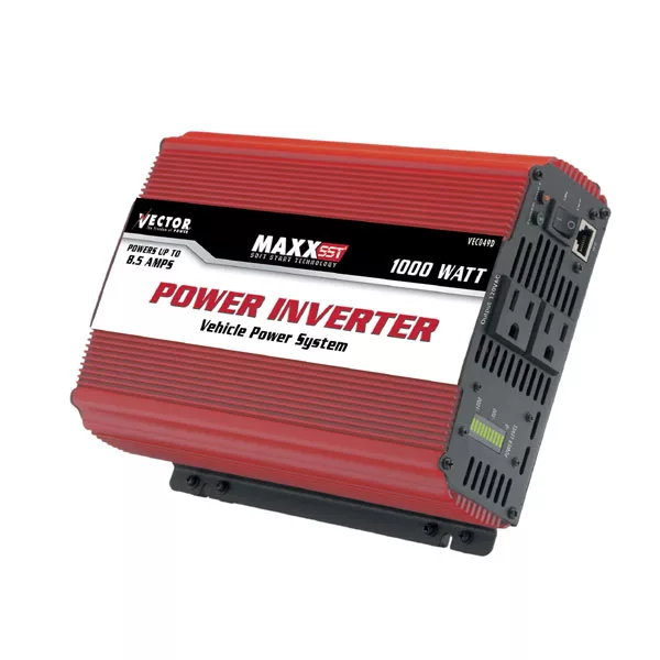 c. MAXX 1000 Watt Power Inverter - Powers Up to 8.6 Amps