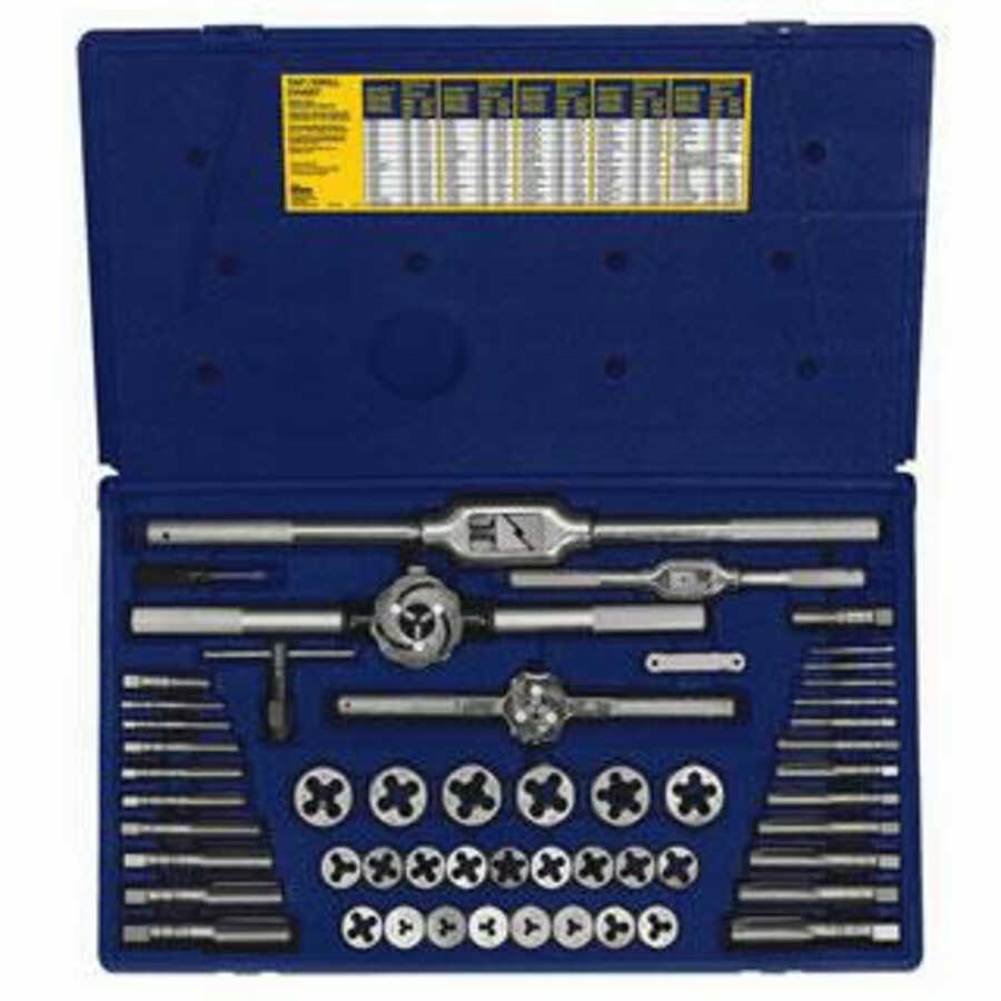 Hanson 26394 Metric Tap and Die Set 53 Piece