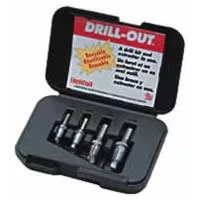 Drill-Out Power Bolt Extractor Kit - 4-Pc HEL80-401