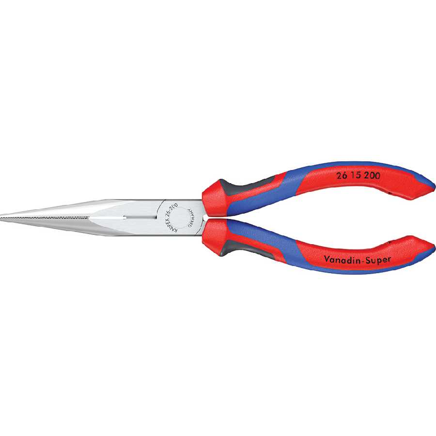 2615-8 Snipe Nose Side Cutting Pliers Straight Jaws 26 15 200 -