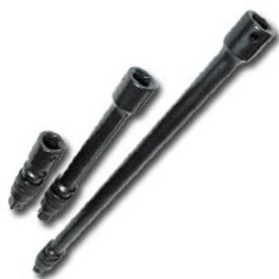 1/2 In Drive Impact Locking Extension Set - 3-Pc