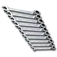G-Pro SAE Reversible Ratcheting Wrench Set - 10-Pc G-Pro SAE Reversible Ratcheting Wrench Set - 10-Pc