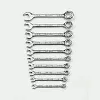 Midget Open End Metric Wrench Set - 10-Pc