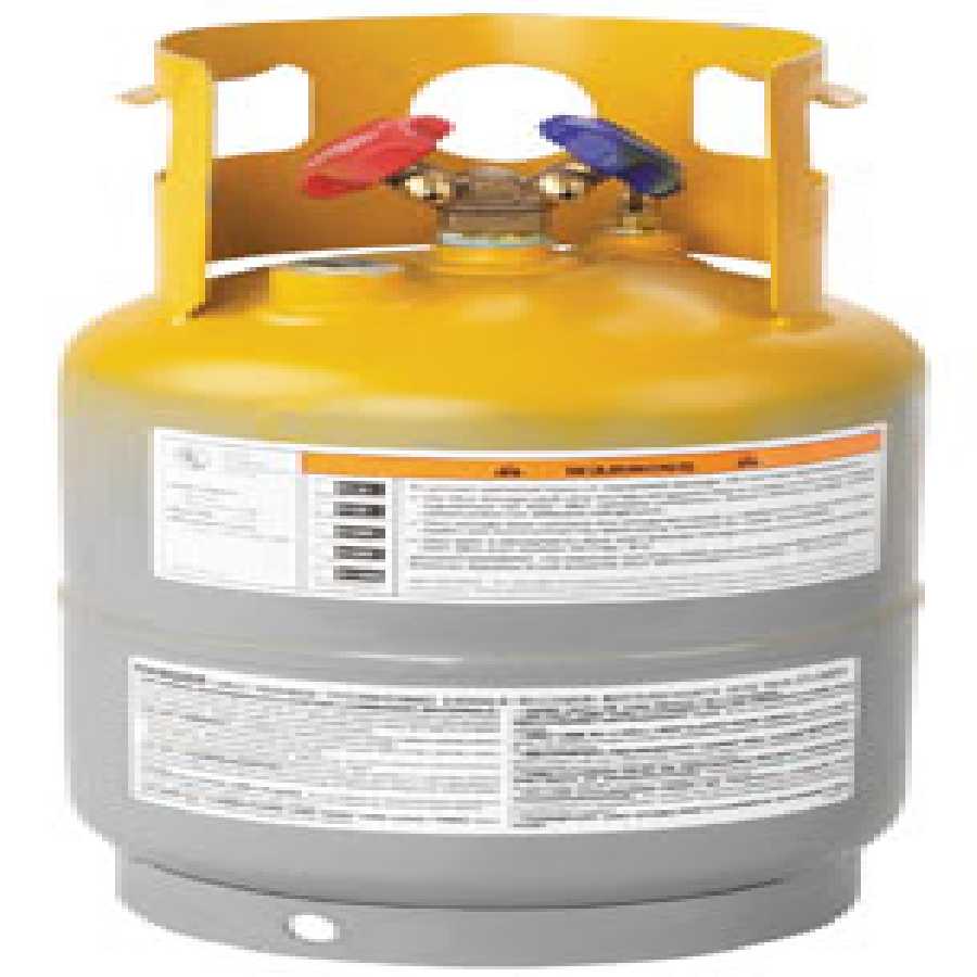 Refrigerant Tank w/ 1/4 In Fittings