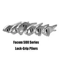 Facom Lock-Grip Pliers w/ Short Nose - 8.9 In
