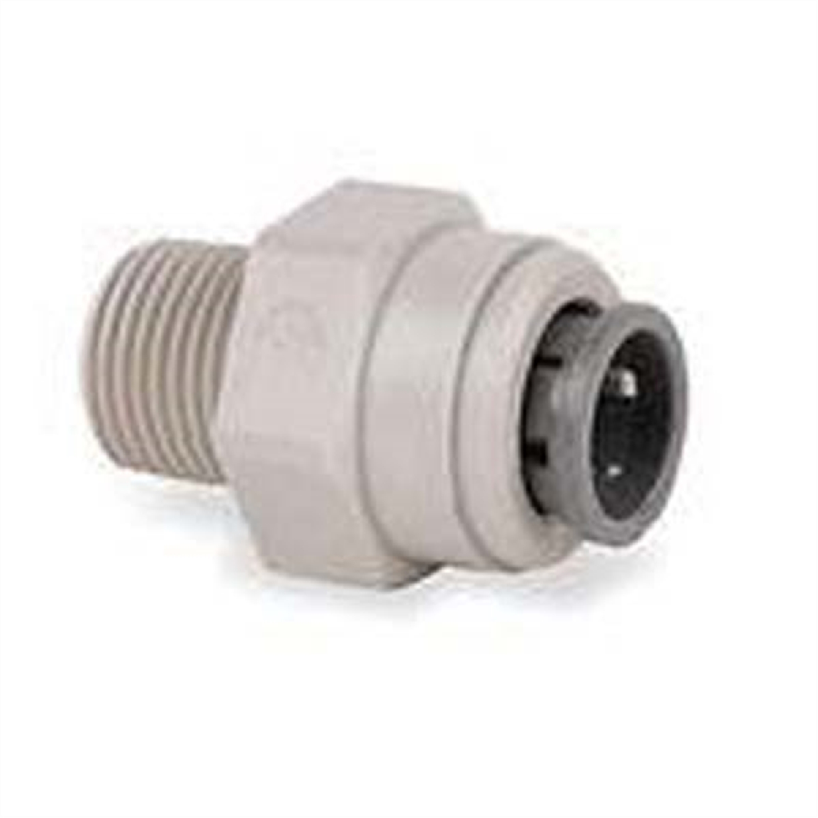 Straight Adapter 3/8 In - 24 Male R.H to 9/16 In -18 Male R.H.
