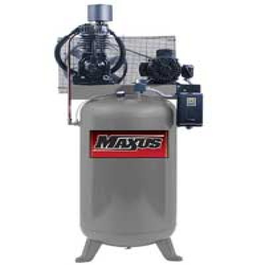 Cast Iron Two Stage Air Compressor - 80 Gal Vert 7
