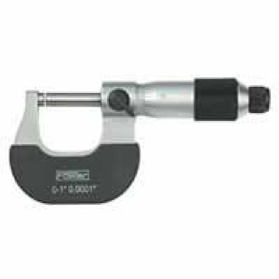 Economy Digital Mechanical Micrometer 0 - 1 In
