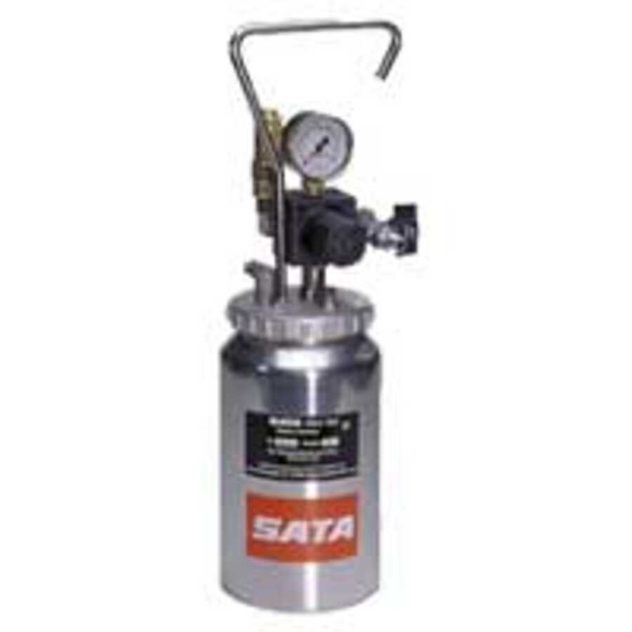Sata Spray Equipment | 670200 | SATA 2-Liter Pressure Tank with Regulator for Spray Guns