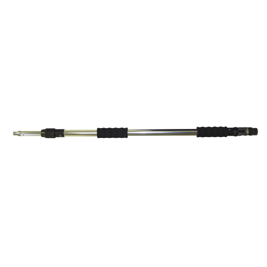 Adjustable Aluminum Flow-Thru Handle with Metal Tip and Slide Wa