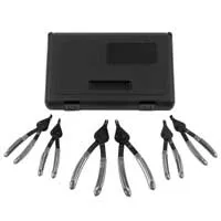 Fixed Tip Combination Snap Ring Pliers Set - 6-Pc