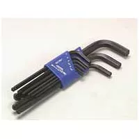 Hex Plus Metric Ball End Multi-Angle Allen Hex Key Set - 9-Pc