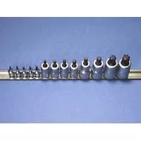 1/4 In Dr Male Torx Socket Set - T8 - T60 1/4 In Dr Male Torx Socket Set - T8 - T60