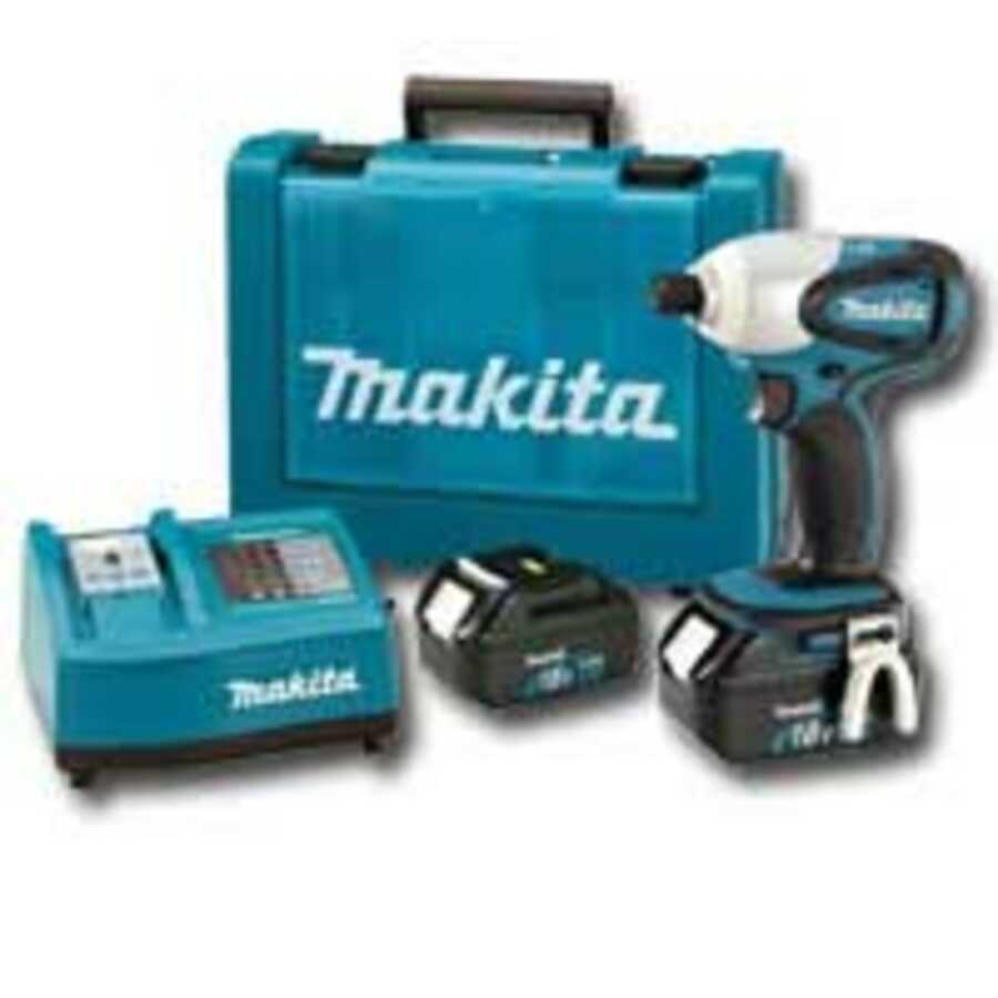 Makita | BTD140 | Makita BTD140 18V LXT Cordless Impact Driver Kit