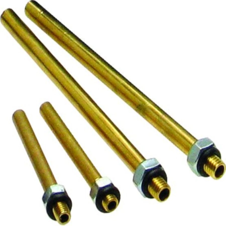 Brass Carb Adapter Set - 5mm Honda/Suzuki - 4-Pc