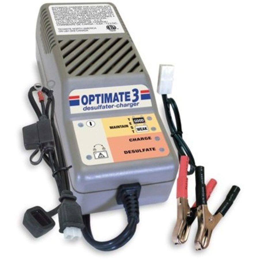Optimate 3 Motorcycle Battery Charger