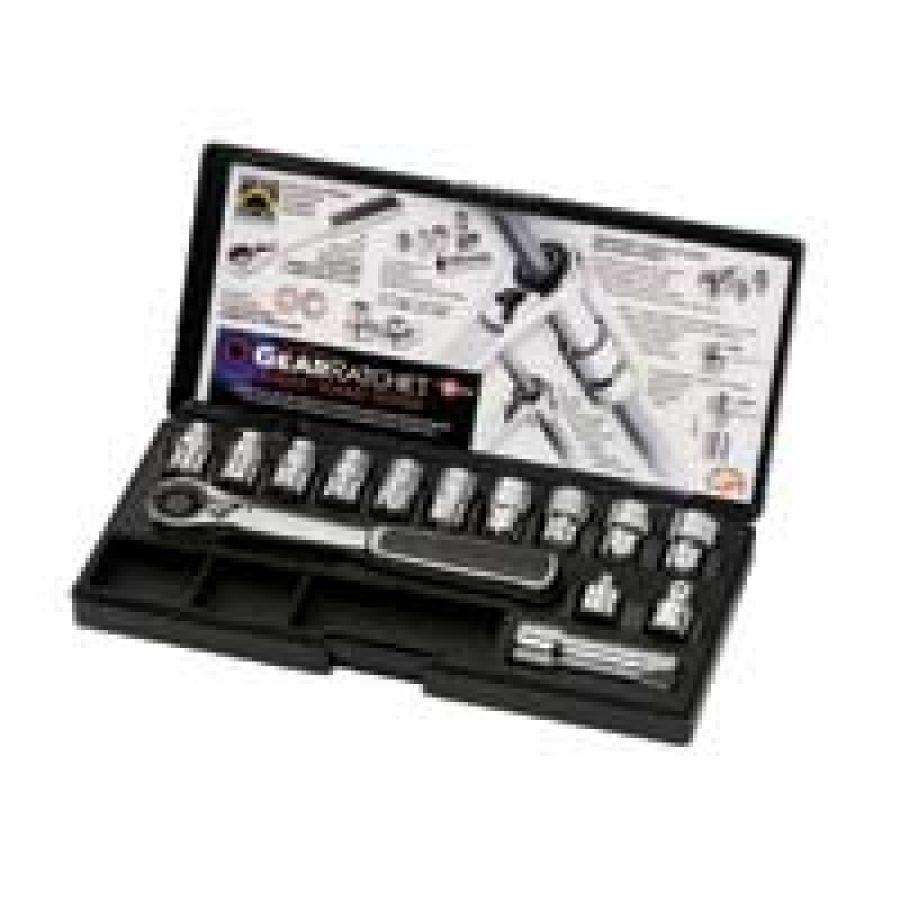 sup. Metric GearRatchet(TM) Set - 14 Pc
