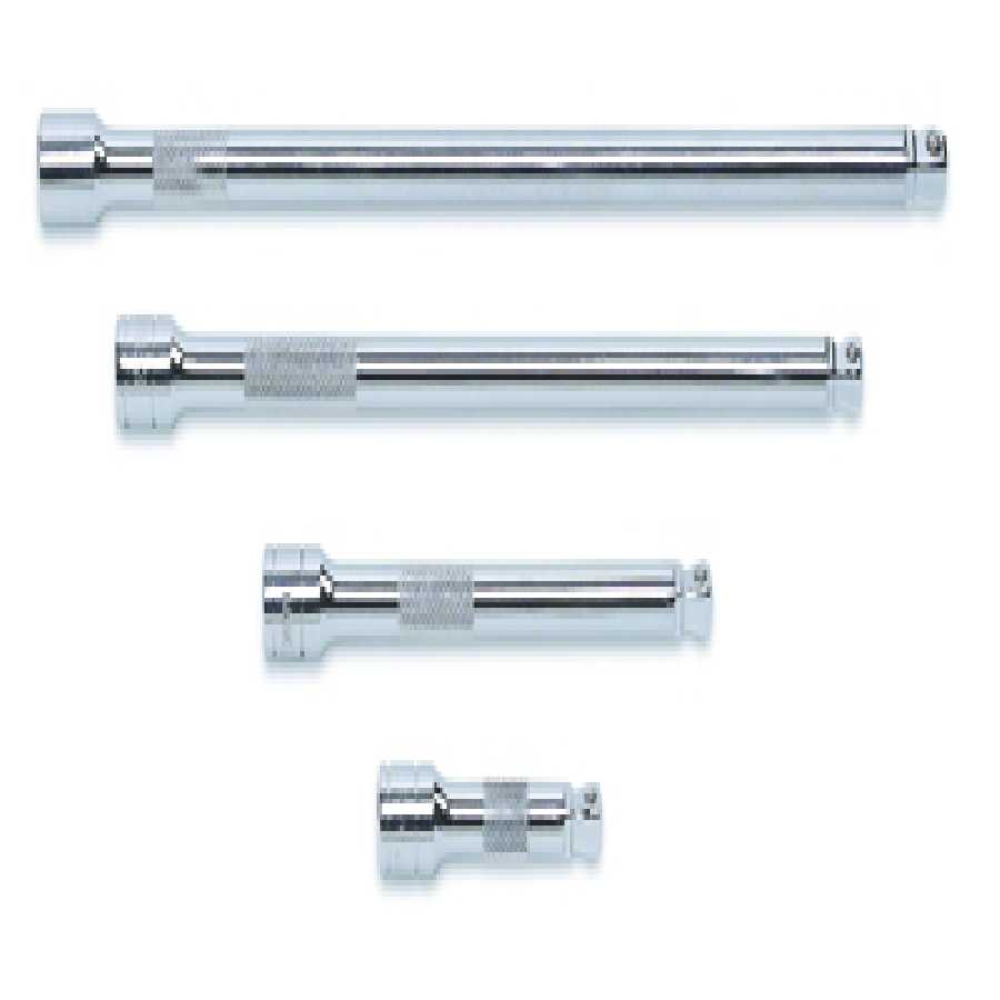 4 Piece 3/8" Drive Wobble Extension Set 3", 6", 10" & 12"