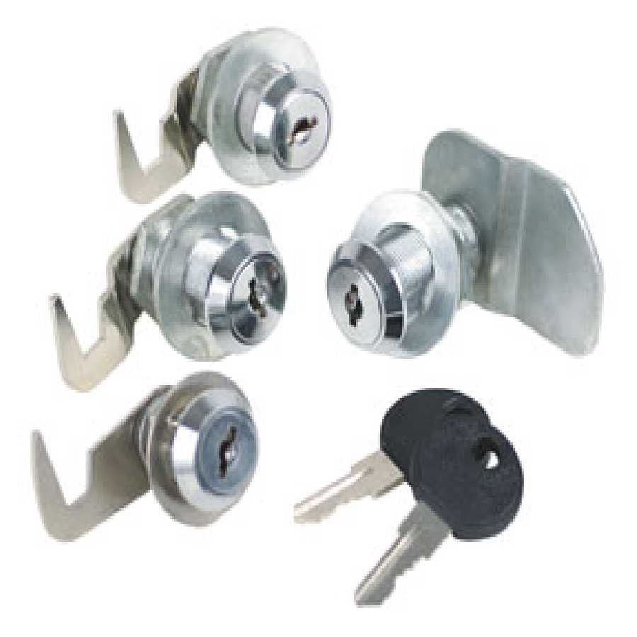 Sunex 8013LS Service Cart Lock Set - 4 Piece