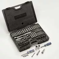 1/4 In, 3/8 In & 1/2 In Dr Socket Set - 105-Pc