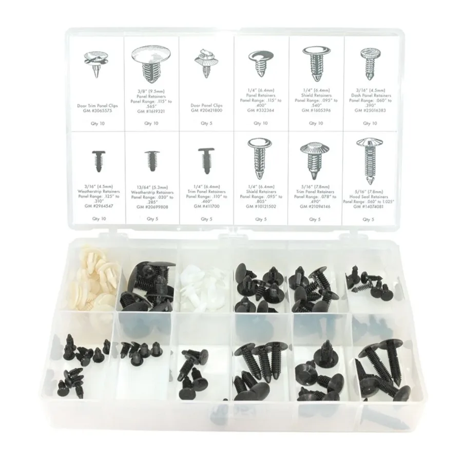 (image for) Retainer Kit-GM Body- 90 Piec