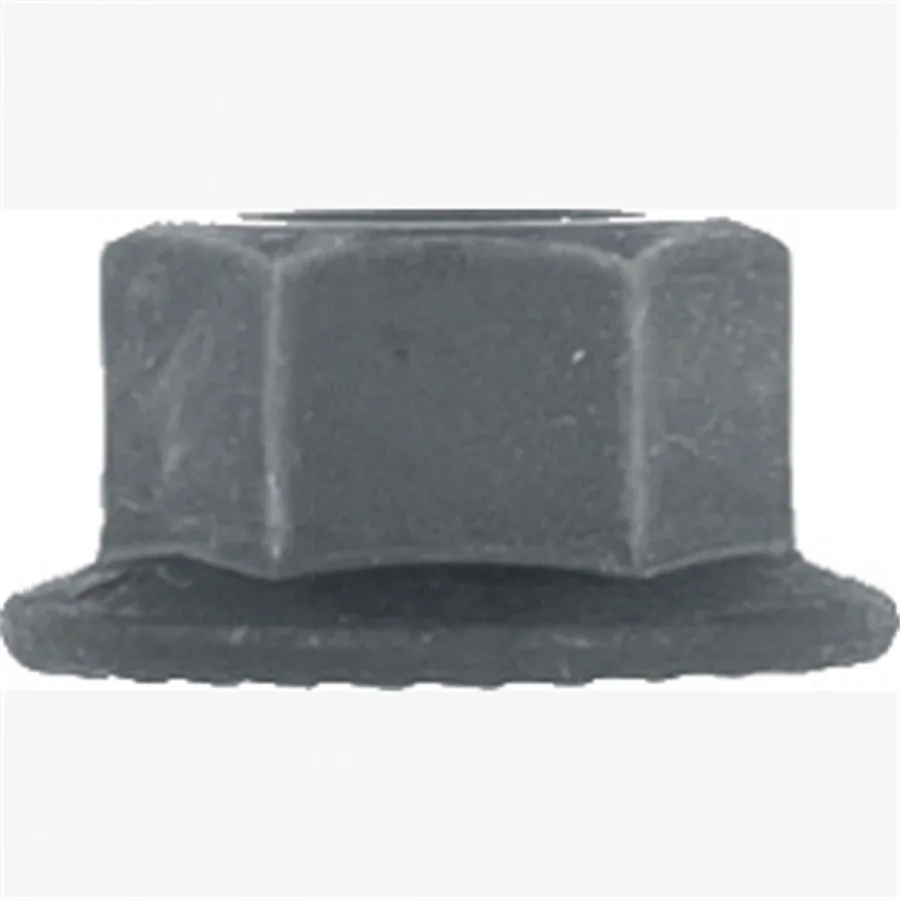 (image for) Metric Hex Flange Nut Blk 19mm