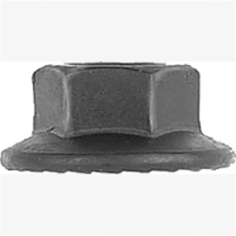 (image for) Metric Hex Flange Nut Blk 16mm
