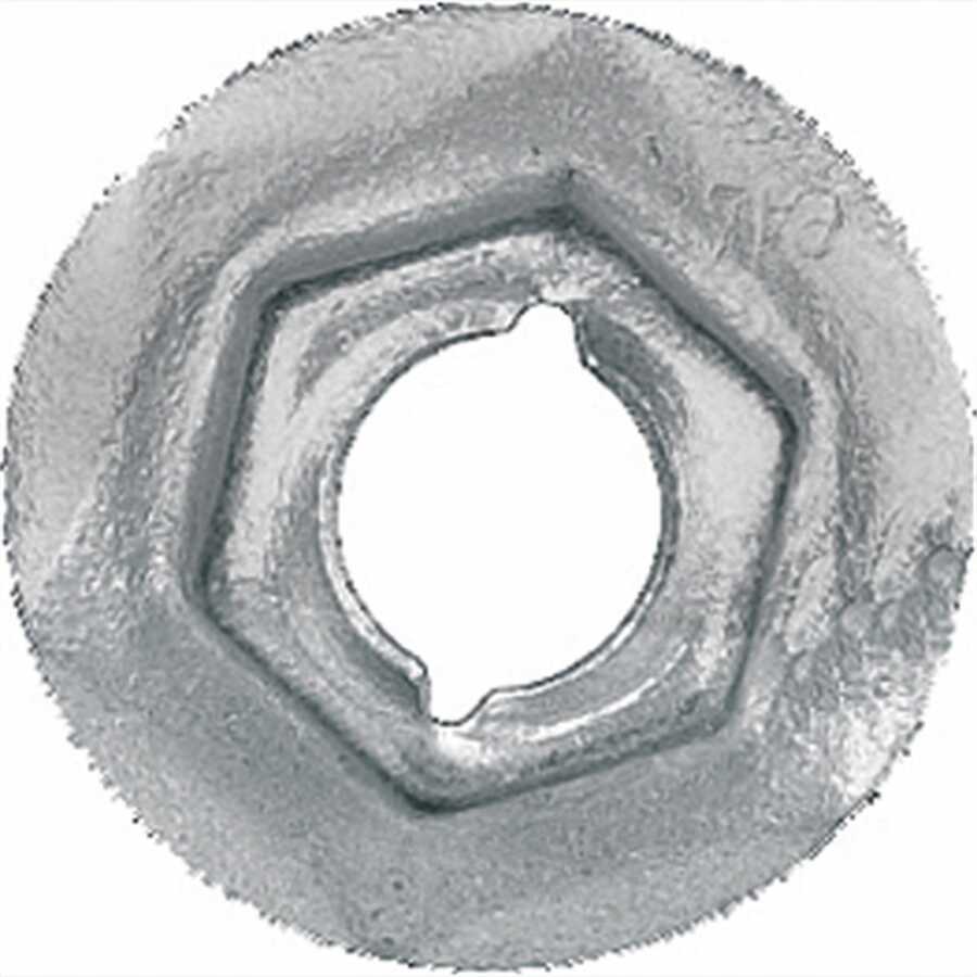 Thrd Cut Nuts 7/8" Flange Zinc