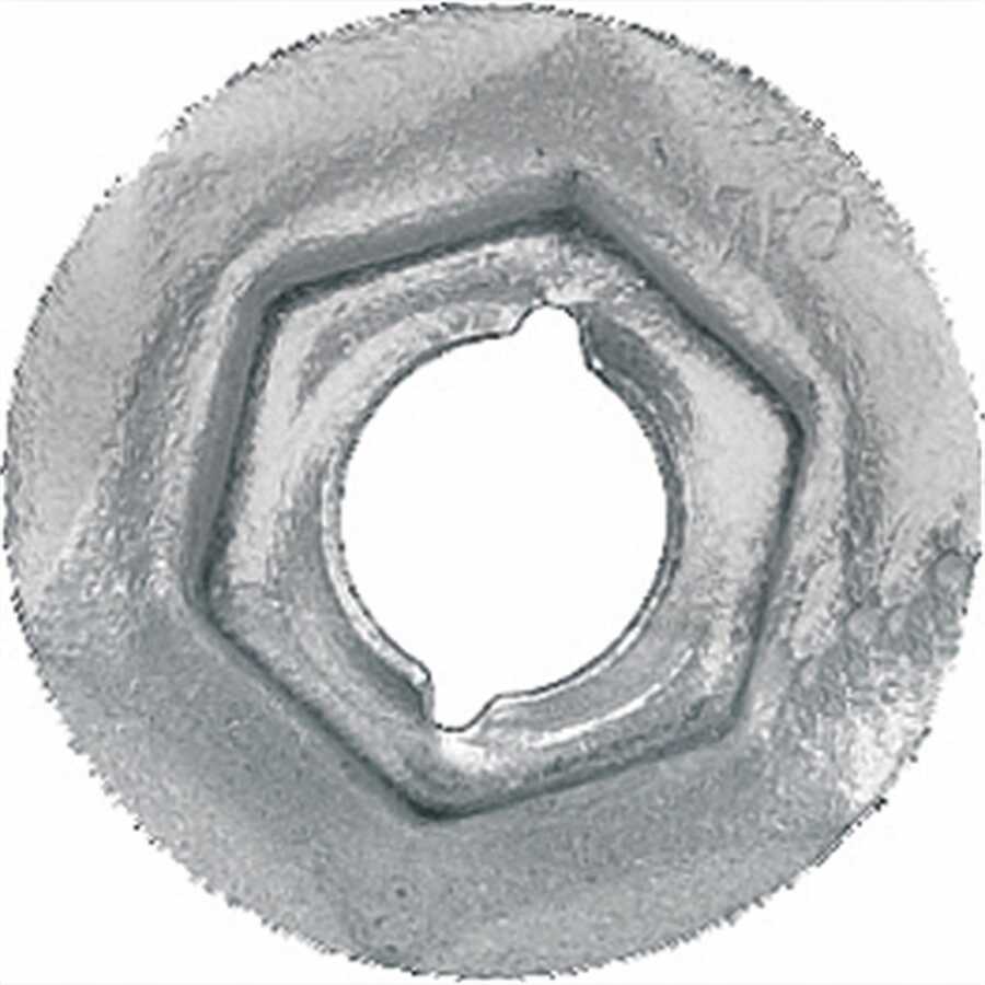 Thrd Cut Nuts 7/8" Flange Zinc