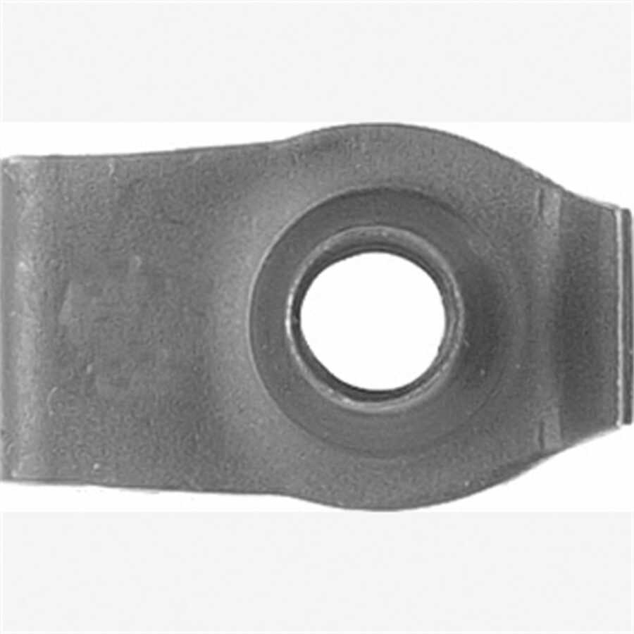 Extruded U-nut Blk 10 Pc