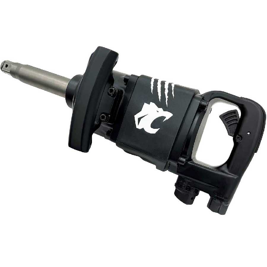 AirCat 1" Straight Impact Wrench With 6" Extended Anvil