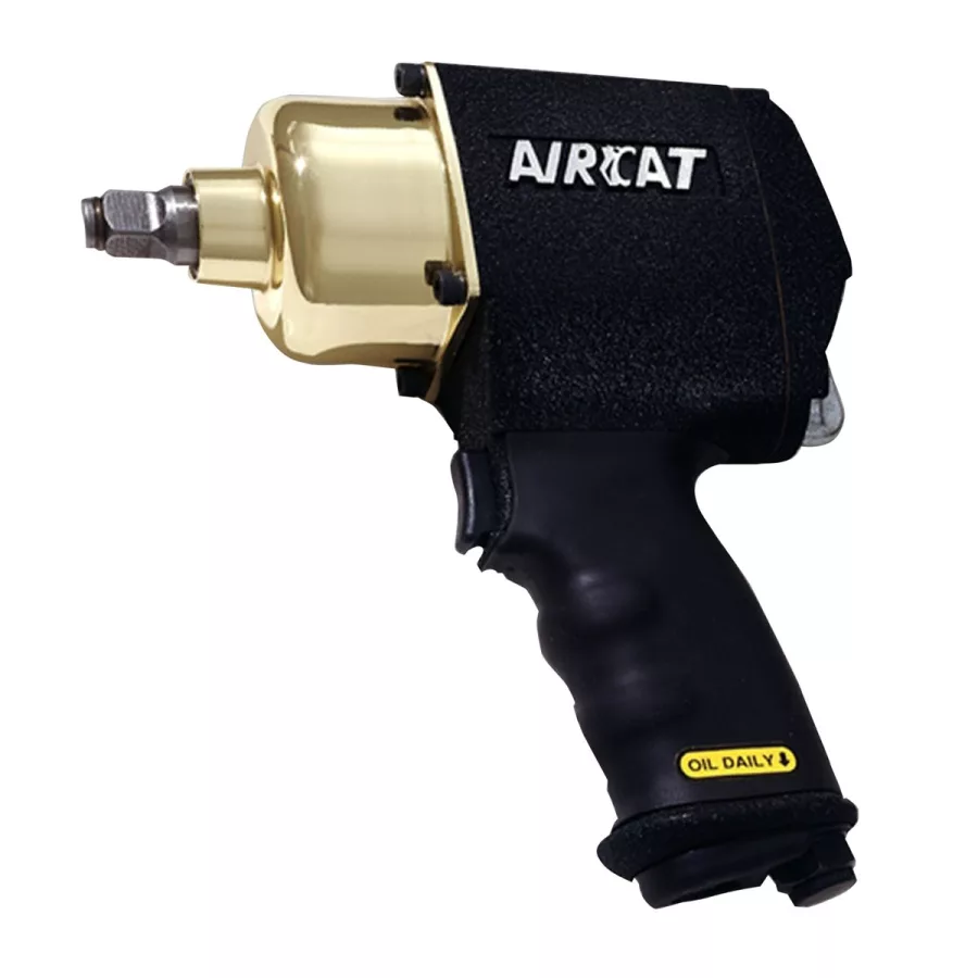 1/2 Inch Drive Brushed Aluminum Impact Wrench