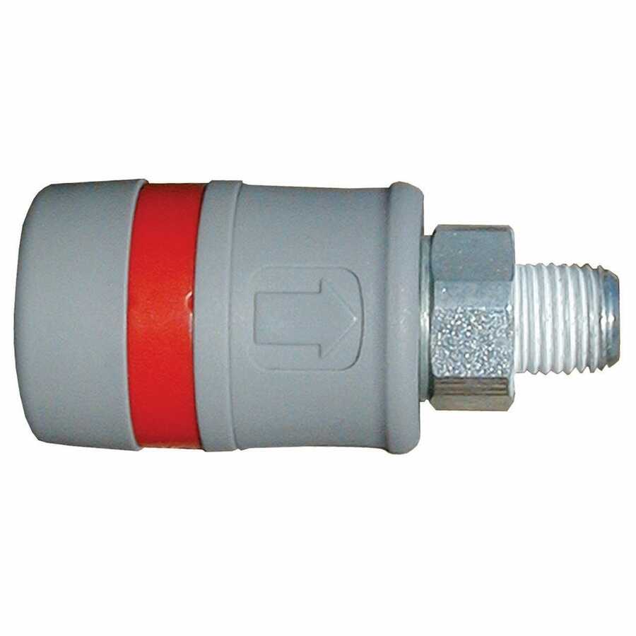 1/4 In Composite Male Mega Flow Coupler