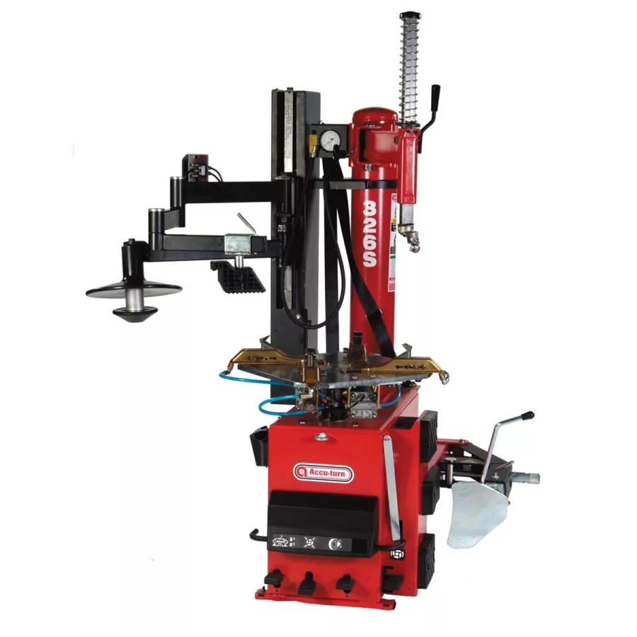 Swing Arm Tire Changer w Following Arm Swing Arm Tire Changer w Following Arm