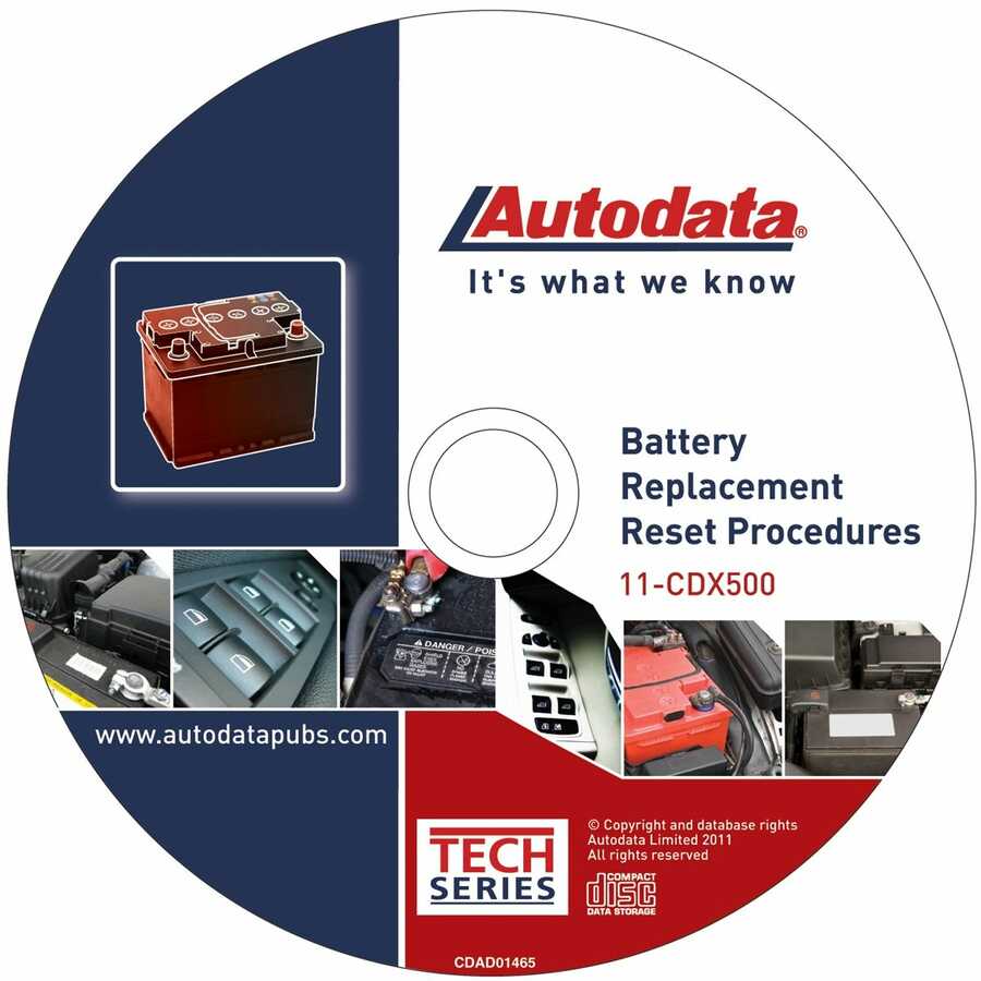 Battery Replacement Reset Procedure CD