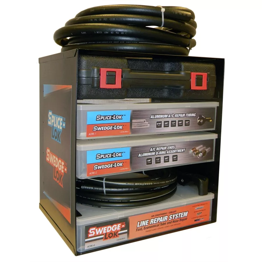 SWEDGE-LOK MASTER KIT WITH STORAGE CABINET