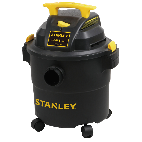Wet/Dry Vacuum, 5-gallon, Stanley