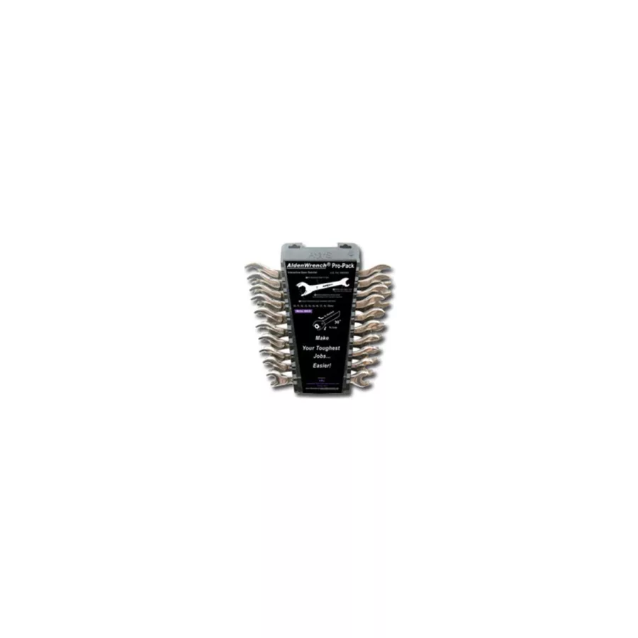 AldenWrench ProPack Metric Set - 10-Pc