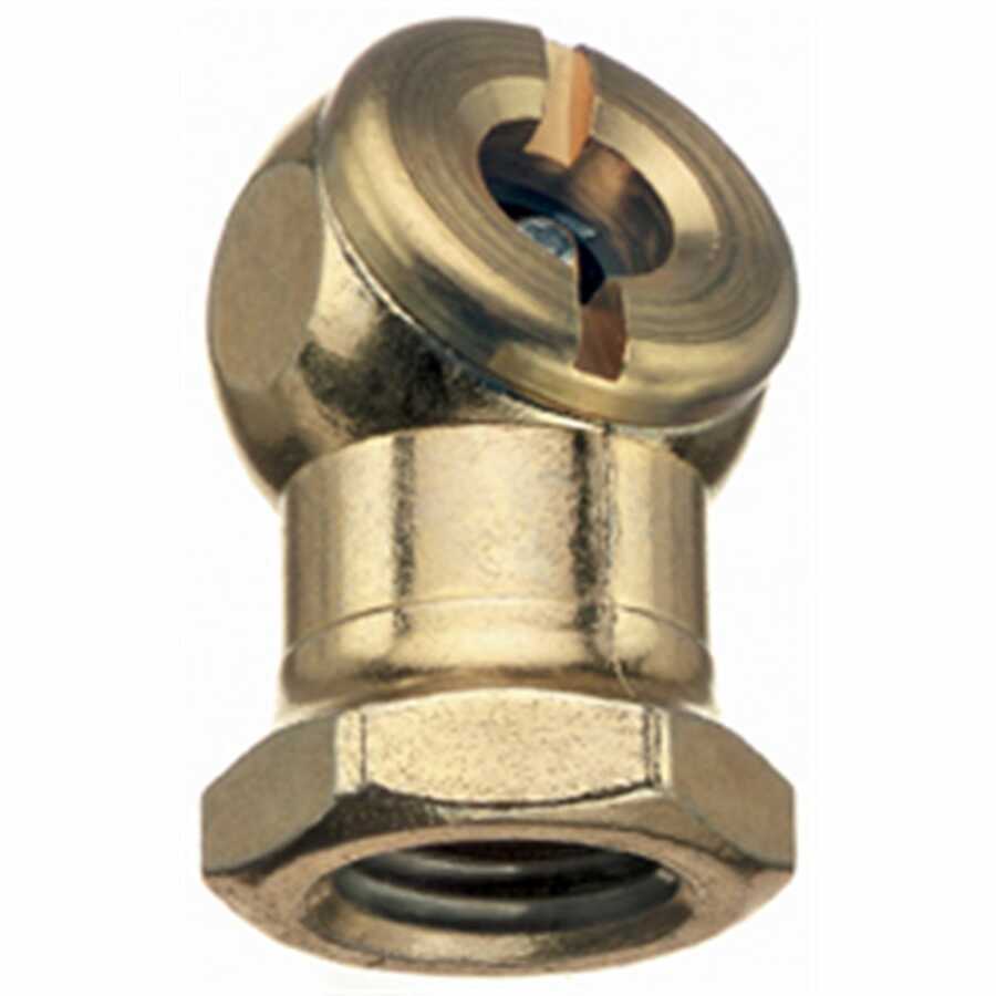 Brass Ball Foot Air Line Chuck - 1/4 In NPTF