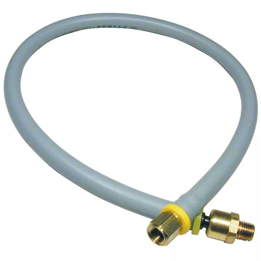 Lead In Hose Assembly - 3/8 In Hose Diameter - 72 In Long