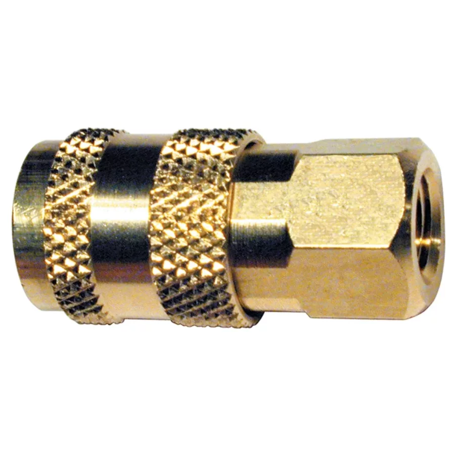 Combo Coupler - 1/4 Inch NPT Female (image for) Combo Coupler - 1/4 Inch NPT Female
