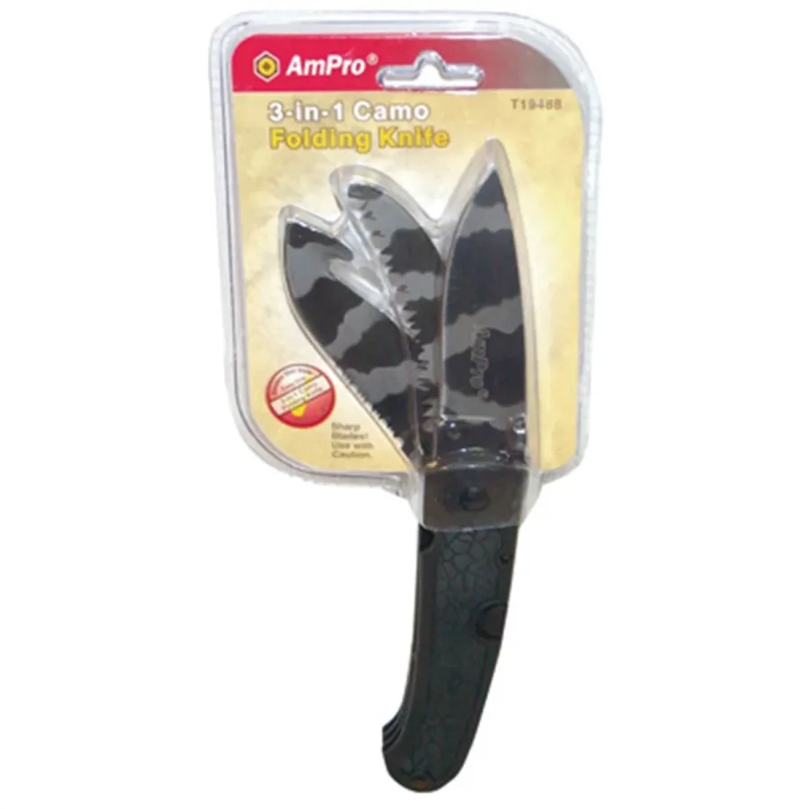 (image for) 3-1 Fold Knife-Camo