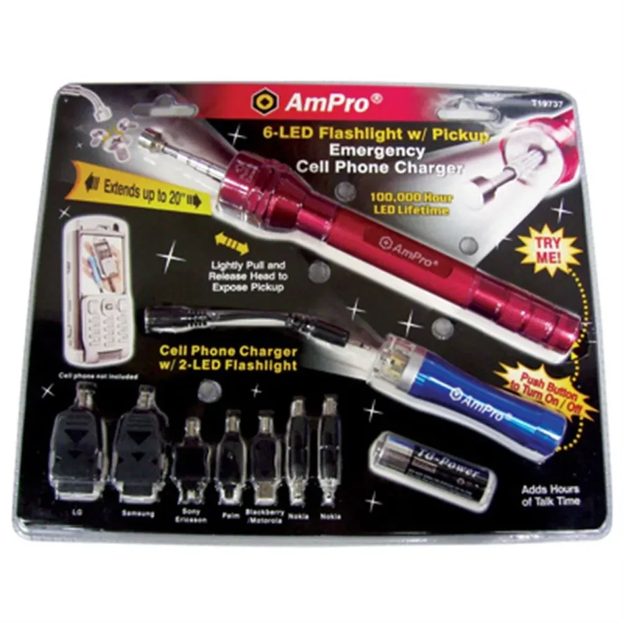 (image for) 6-led flashlight/cell phone ch