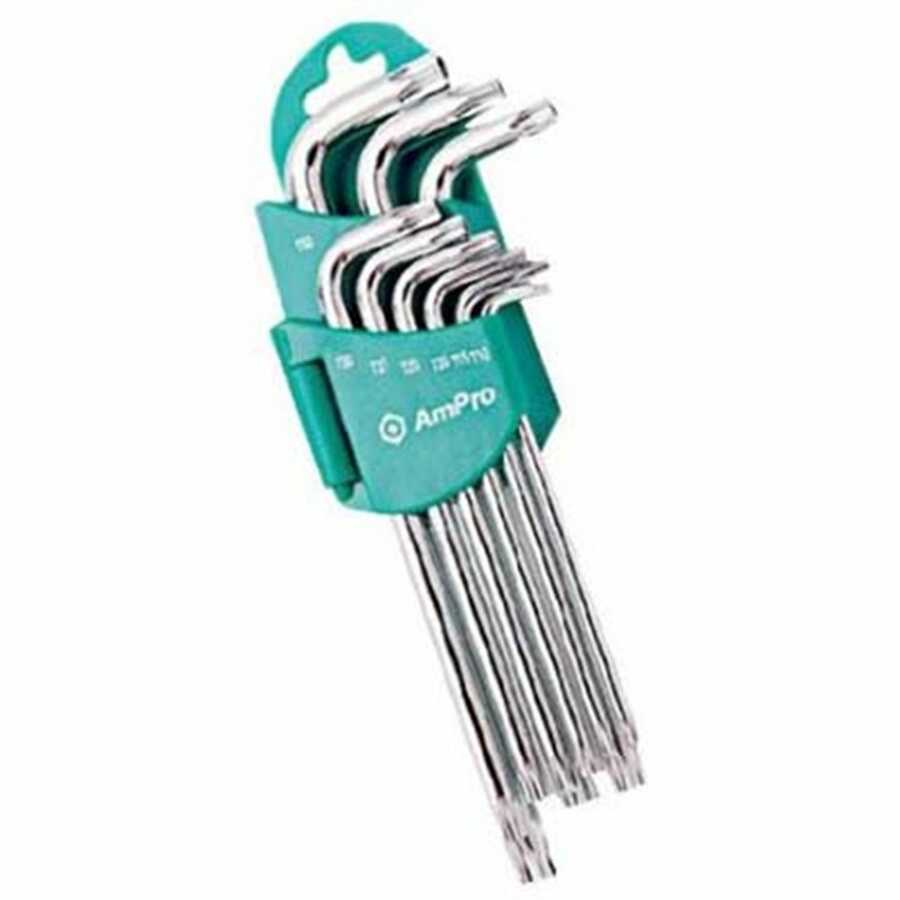 9pc Magnetic Star Wrench Set