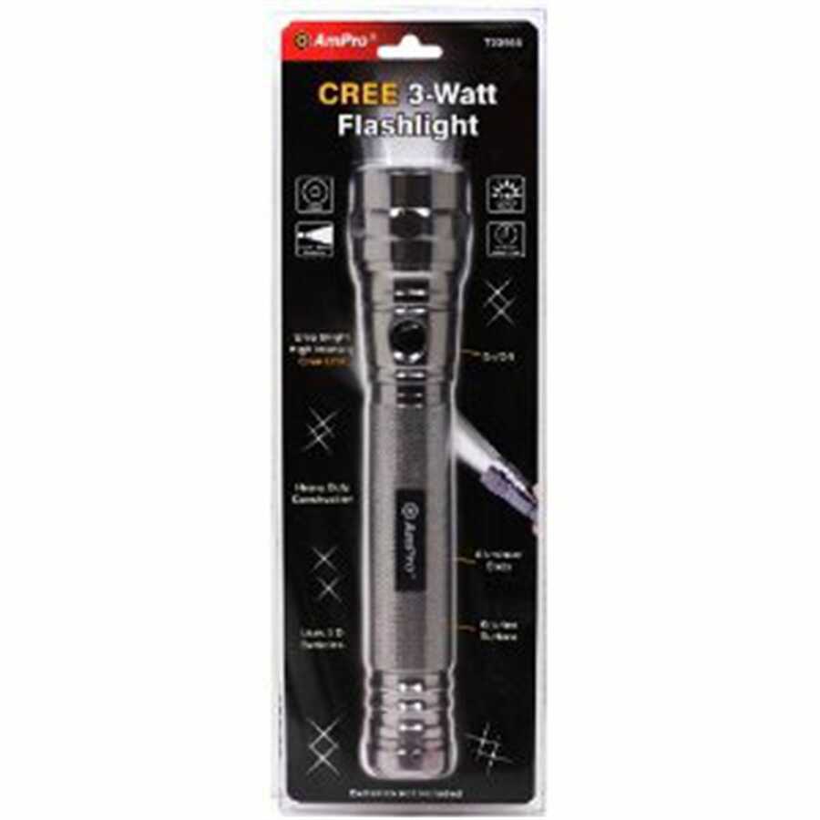 3 Watt Flashlight 3d