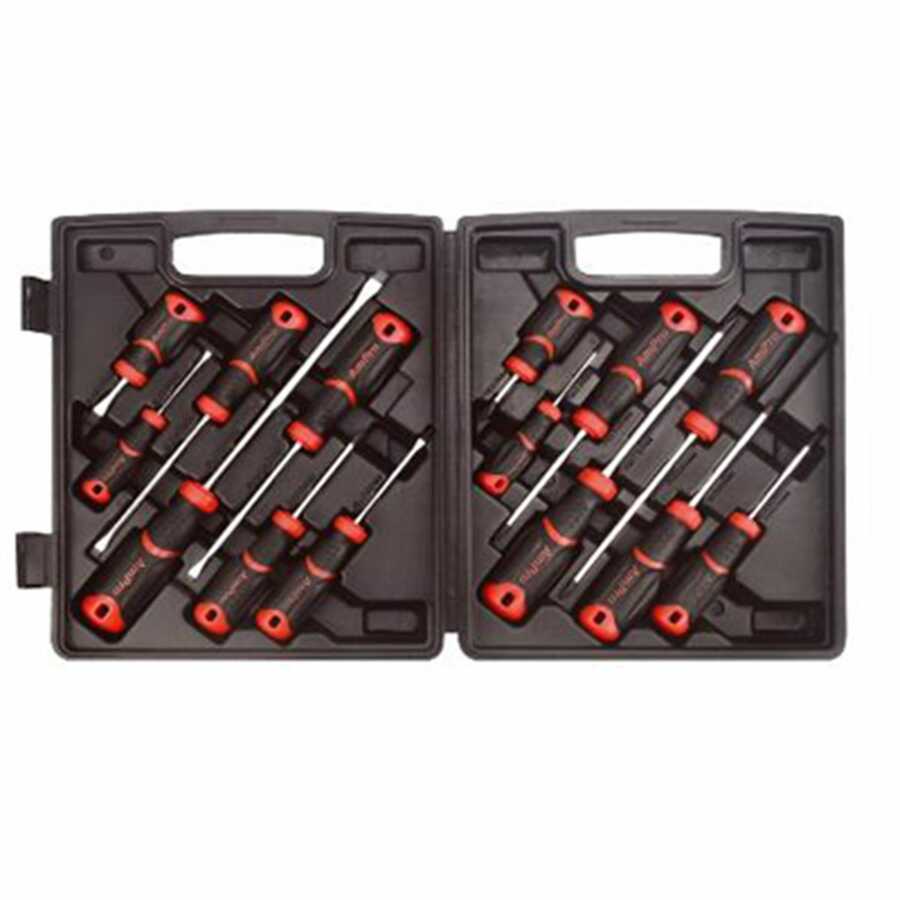 14 Pc Power Grip ScrewDrr Set